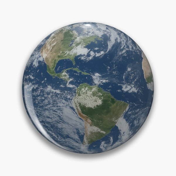 Item preview, Earth: A Stunning Realistic Space Portrait designed and sold by DibujandoPorfa.