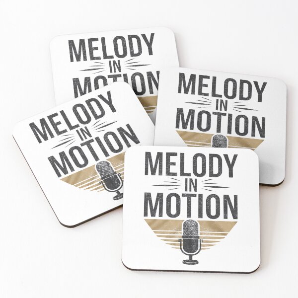 Item preview, Melody in Motion Retro Music Vibes designed and sold by Taans-Creation.