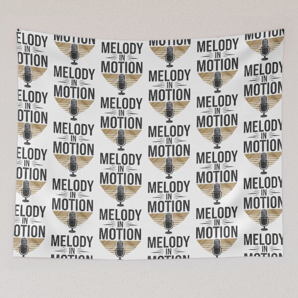 Item preview, Melody in Motion Retro Music Vibes designed and sold by Taans-Creation.