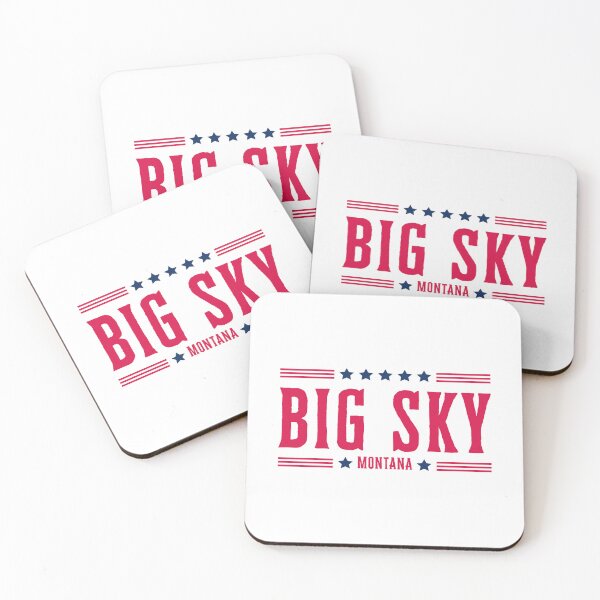 Item preview, BIG SKY MONTANA Stars & Stripes designed and sold by BL Travel Designs.