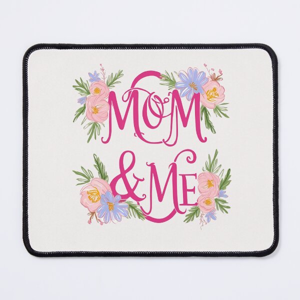 Item preview, Mom and Me Matching Floral Typography Sticker designed and sold by RANDOMNESS.