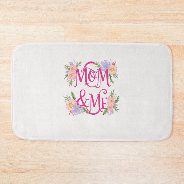 Item preview, Mom and Me Matching Floral Typography Sticker designed and sold by RANDOMNESS.