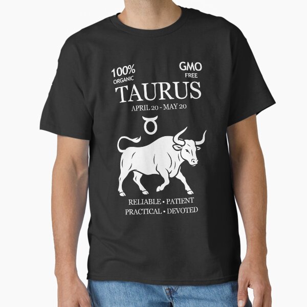 Artikel-Vorschau von Stier Sternzeichen Shirt – Lustiges Horoskop Design für April & Mai Geburtstage (White), designt und verkauft von Artistic-Apex.