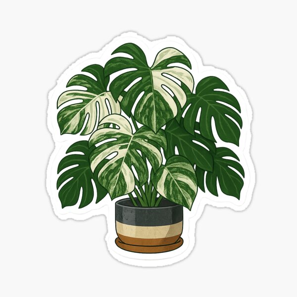 Item preview, Monstera Albo  designed and sold by Megan Burke.