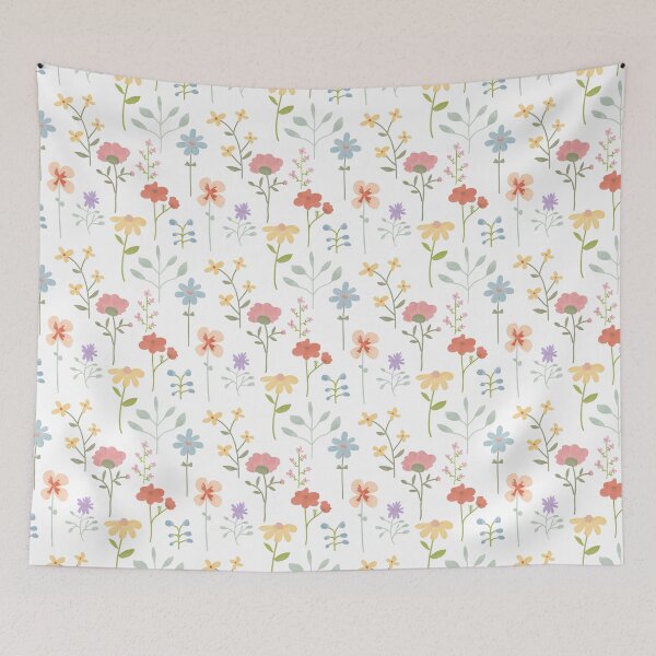 Item preview, Wildflowers Floral Pattern designed and sold by idovedesign.