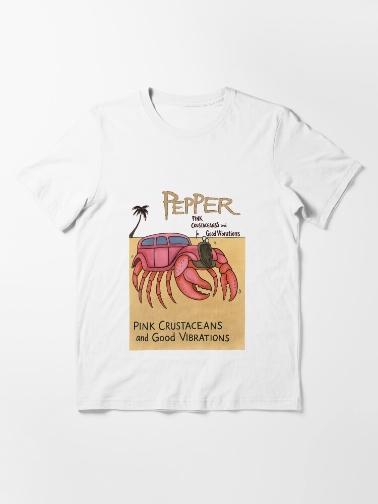 Pepper pink crustaceans and good vibrations