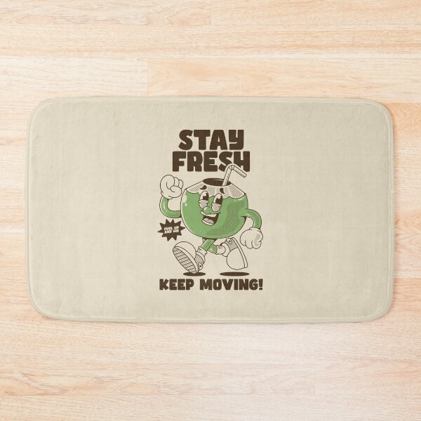 Item preview, Stay fresh, keep moving! coconut character designed and sold by adipra.