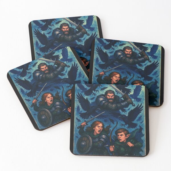 Item preview, Fantasy Fight - Attack of the Crows designed and sold by FuntasticMatt.