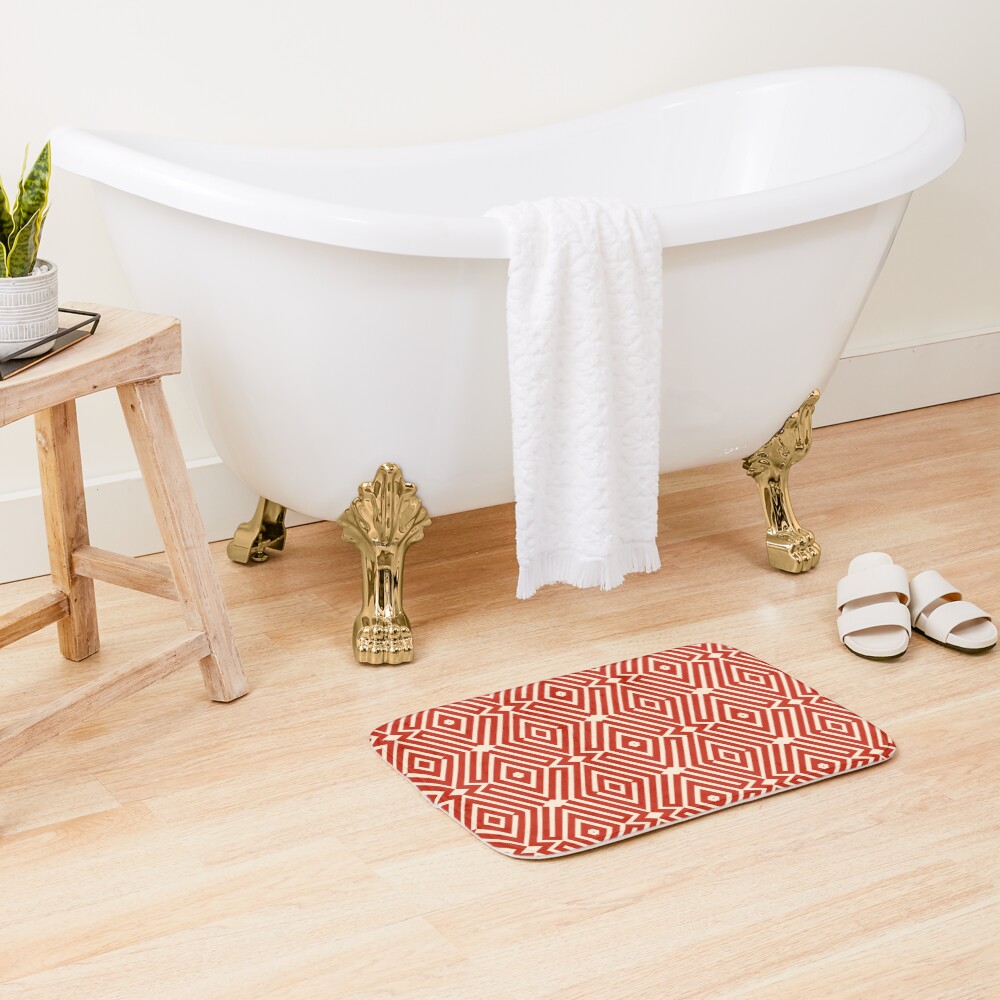 Item preview, Bath Mat designed and sold by Patternfluent.