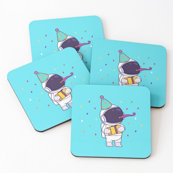 Item preview, Cute cartoon of astronaut celebrate designed and sold by alvariski.
