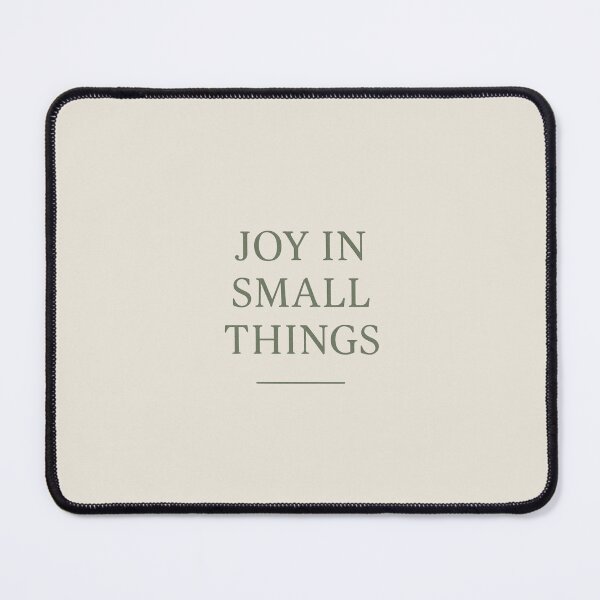 Item preview, Find Joy in Small Things – Gratitude Quote Poster Shirt designed and sold by Designeerguy.