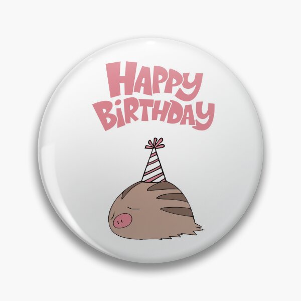 Item preview, Swinub Happy Birthday designed and sold by kyravreeland.
