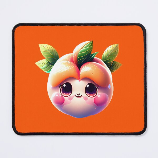 Item preview, Cute Fruit - Peach Leafy designed and sold by UmamiDesigns.