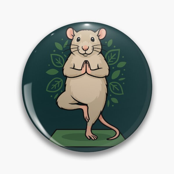 Item preview, Rat Yoga designed and sold by RatArt Designs.