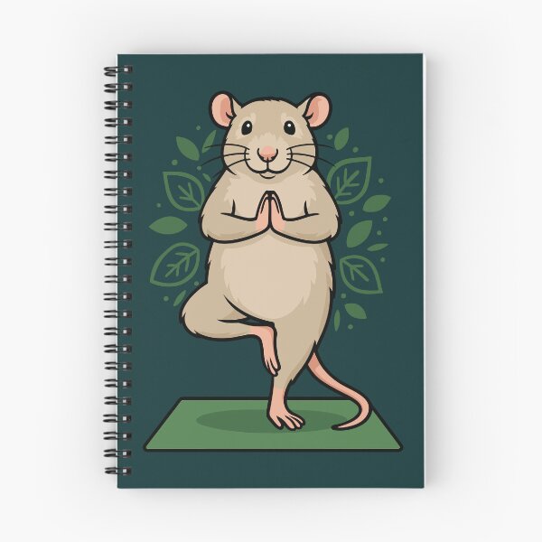 Artikelvorschau, Ratten-Yoga entworfen und verkauft von RatArt Designs.