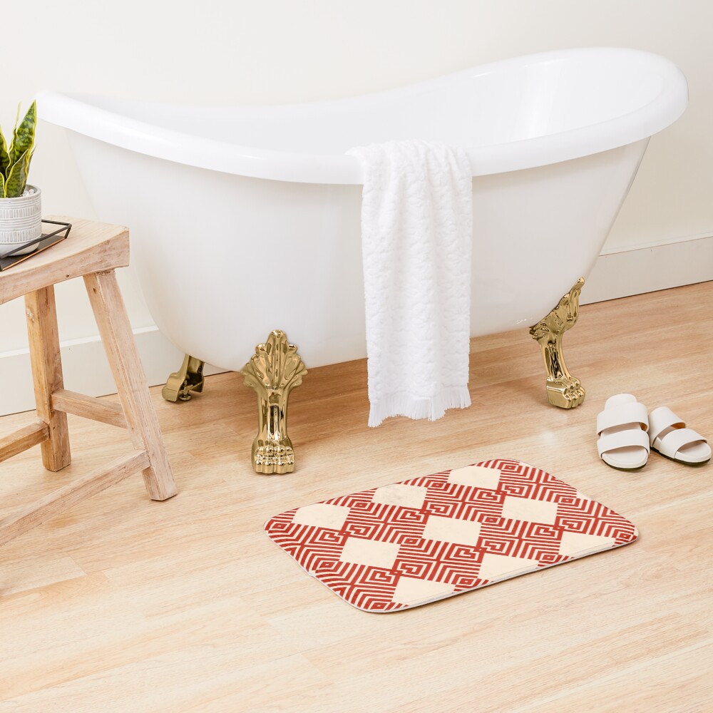 Item preview, Bath Mat designed and sold by Patternfluent.