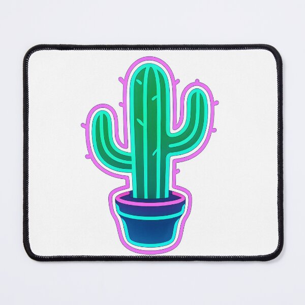 Item preview, Neon Cactus – Bright retro design in 80s style designed and sold by AlphaAutomation.