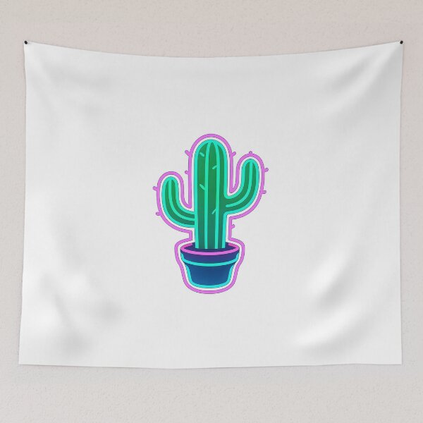 Item preview, Neon Cactus – Bright retro design in 80s style designed and sold by AlphaAutomation.