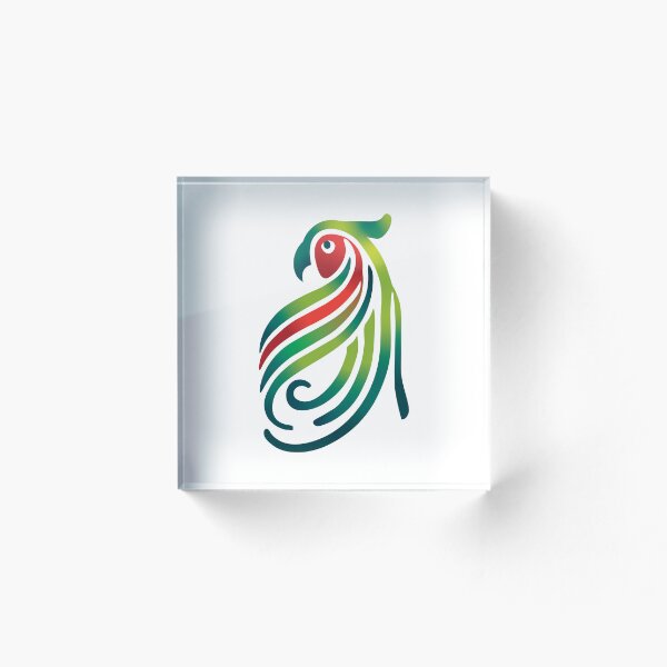 Item preview, Loro minimalista designed and sold by LadyInEverGreen.