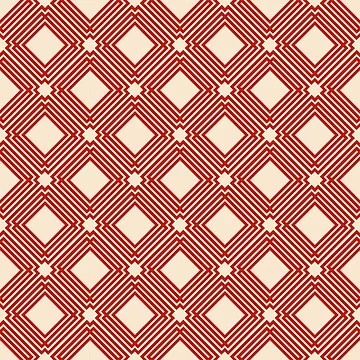Artwork thumbnail, Interwoven Geometric Diamond Pattern by Patternfluent
