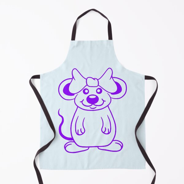 Item preview, Mouse Woman Pretty Bow Girl Little Rat Cute Beauty designed and sold by shirt-o-mat.