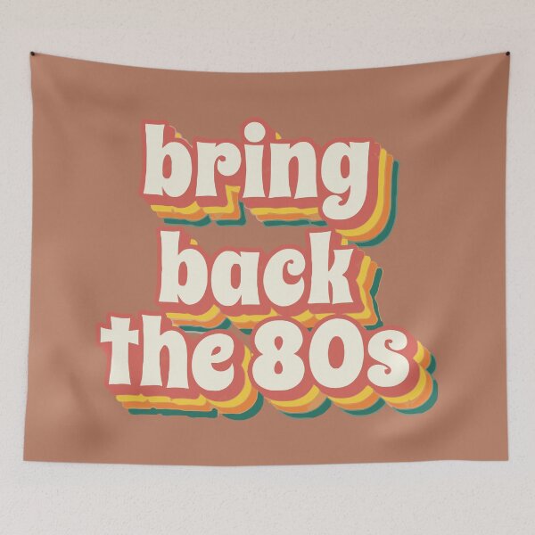 Item preview, Bring Back the 80s – Retro Vintage Typography Design designed and sold by headstock.