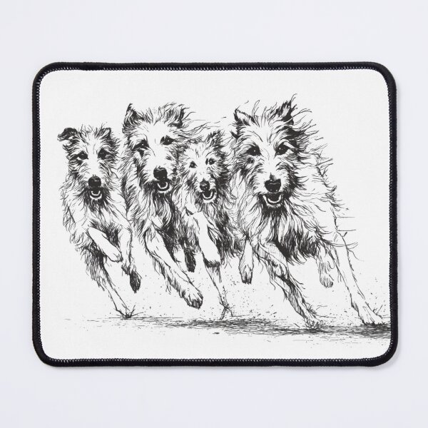 Item preview, Scottish Deerhound full throttle designed and sold by aghnadarragh.