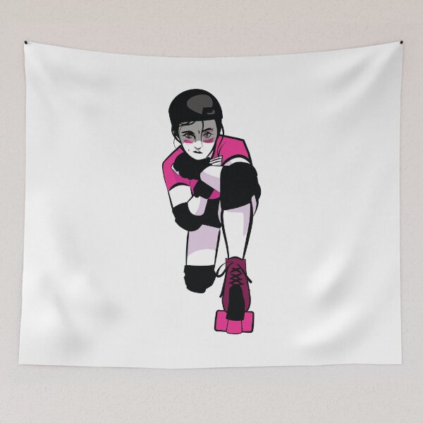 Item preview, Pink Derby Girl designed and sold by Lulalilalou.