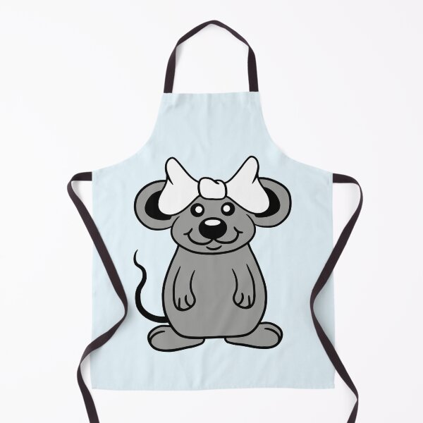 Item preview, Mouse Woman Pretty Bow Girl Little Rat Cute Beauty designed and sold by shirt-o-mat.
