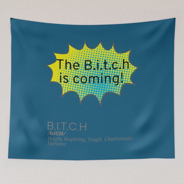 Item preview, The Bitch Is Coming designed and sold by HappyHavenStu.