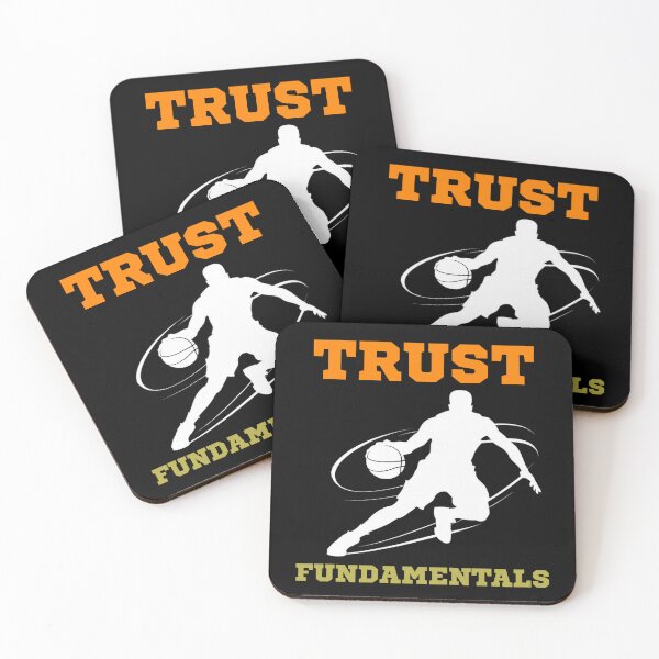 Item preview, Basketball Coach Trust Fundamentals Old Head Funny Sports designed and sold by Laugh-Lines.