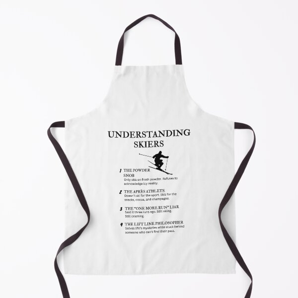 Item preview, Understanding Skiers – Funny Snow Sport Humor for Powder Addicts designed and sold by PsyFlow35.