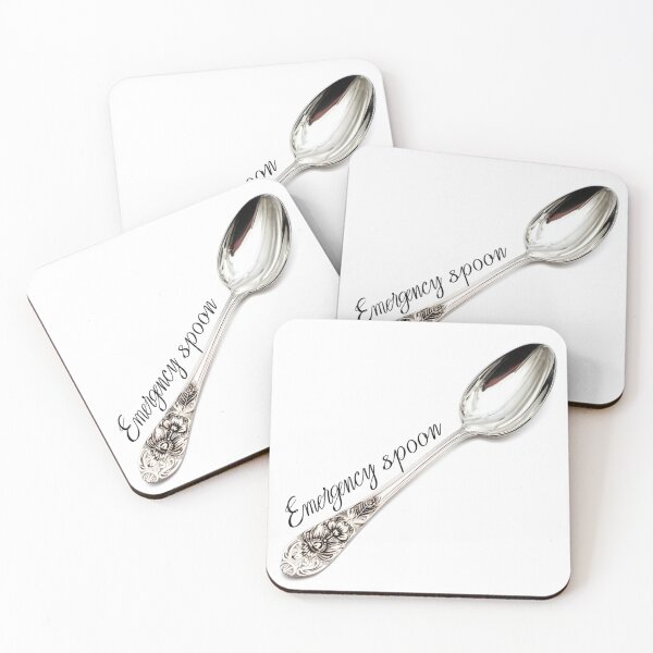 Item preview, Emergency extra Spoonie spoon designed and sold by MendaciousMina.