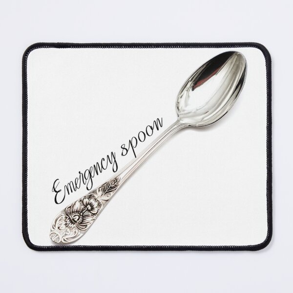 Item preview, Emergency extra Spoonie spoon designed and sold by MendaciousMina.