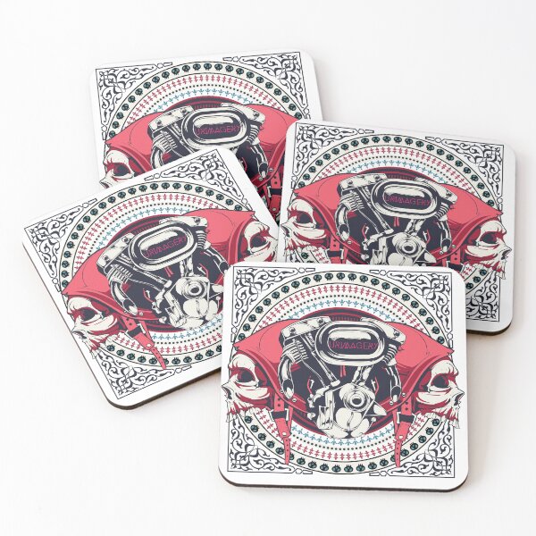 Item preview, Skull Riders Red designed and sold by Urimagery.