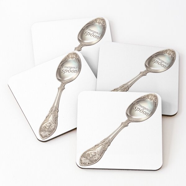 Item preview, Emergency extra Spoonie spoon designed and sold by MendaciousMina.