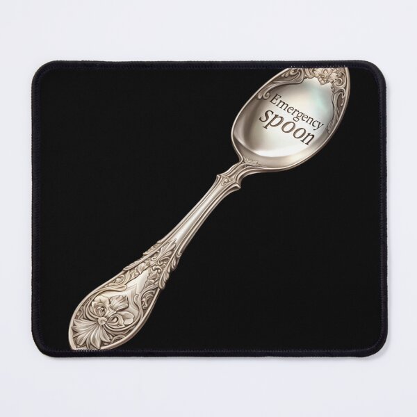 Item preview, Emergency extra Spoonie spoon designed and sold by MendaciousMina.