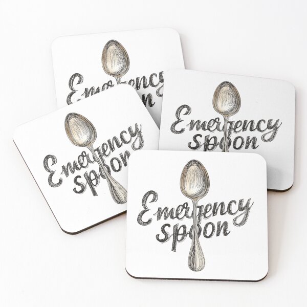 Item preview, Emergency extra Spoonie spoon designed and sold by MendaciousMina.
