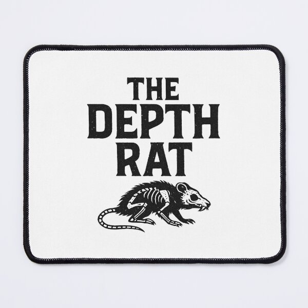 Item preview, THE DEPTH RAT - Fake Band Shirt designed and sold by FuntasticMatt.