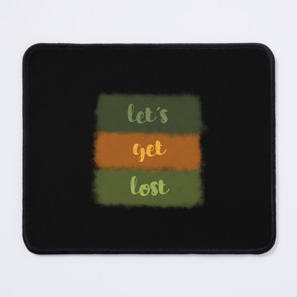 Item preview, Let's get lost text illustration designed and sold by trepiu.