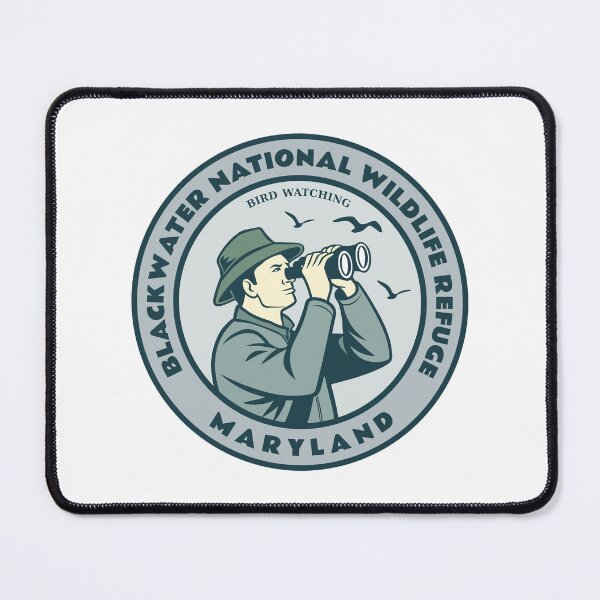 Item preview, Blackwater National Wildlife Refuge Maryland Birdwatcher designed and sold by bivenart.