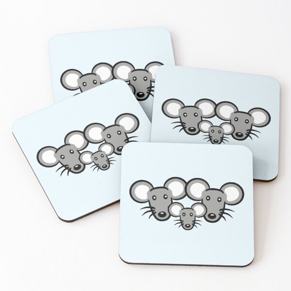Item preview, 3 Mice Family Child Mom Dad Parents Sweet Mother designed and sold by shirt-o-mat.