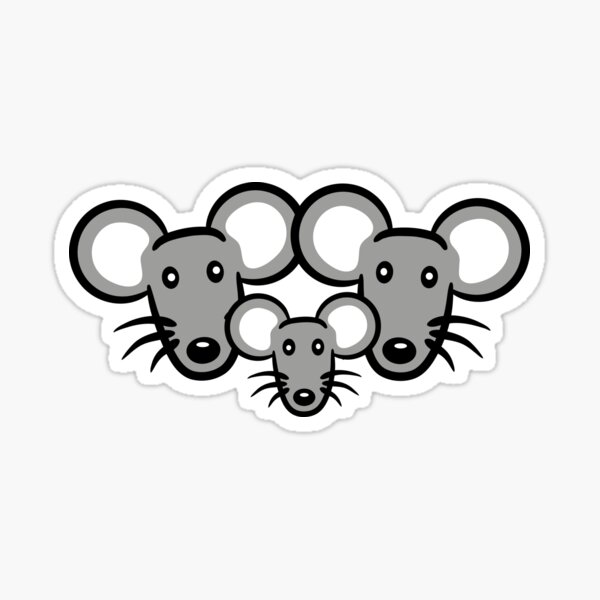 Item preview, 3 Mice Family Child Mom Dad Parents Sweet Mother designed and sold by shirt-o-mat.