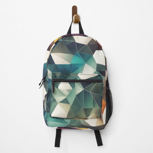 Item preview, Abstract Geometric Mosaic - Colorful Polygon Pattern designed and sold by latelierdechris.
