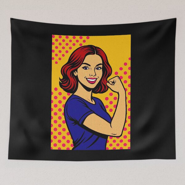 Item preview, Woman a pop art version#1 designed and sold by Helios Be. Lavsh.