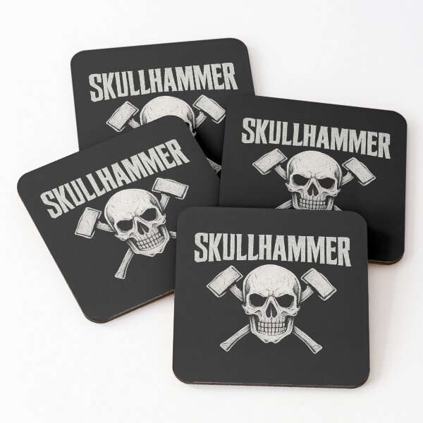 Item preview, SKULLHAMMER - Fake Band Shirt designed and sold by FuntasticMatt.