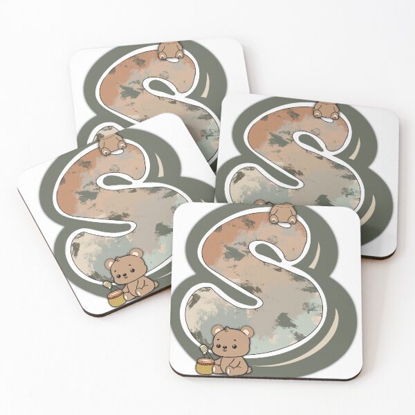 Item preview, Lettera S con orsetti  designed and sold by Dueperuno.