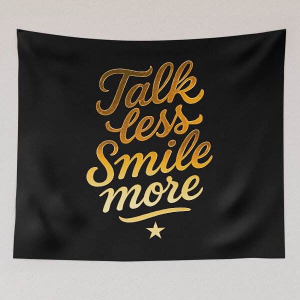 Item preview, Talk less, smile more - Hamilton designed and sold by Wainy-Shop.