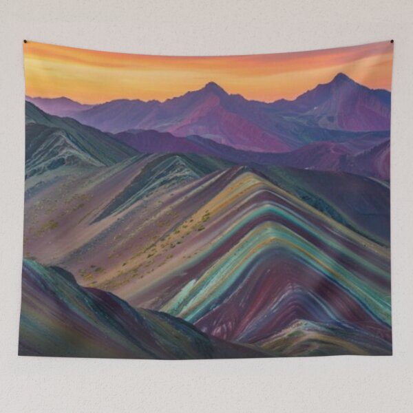 Item preview, Colorful Sand and Mountains designed and sold by UnlockKnowledge.