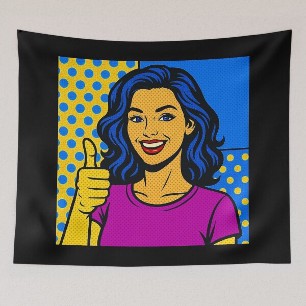 Item preview, Woman a pop art version#2 designed and sold by Helios Be. Lavsh.